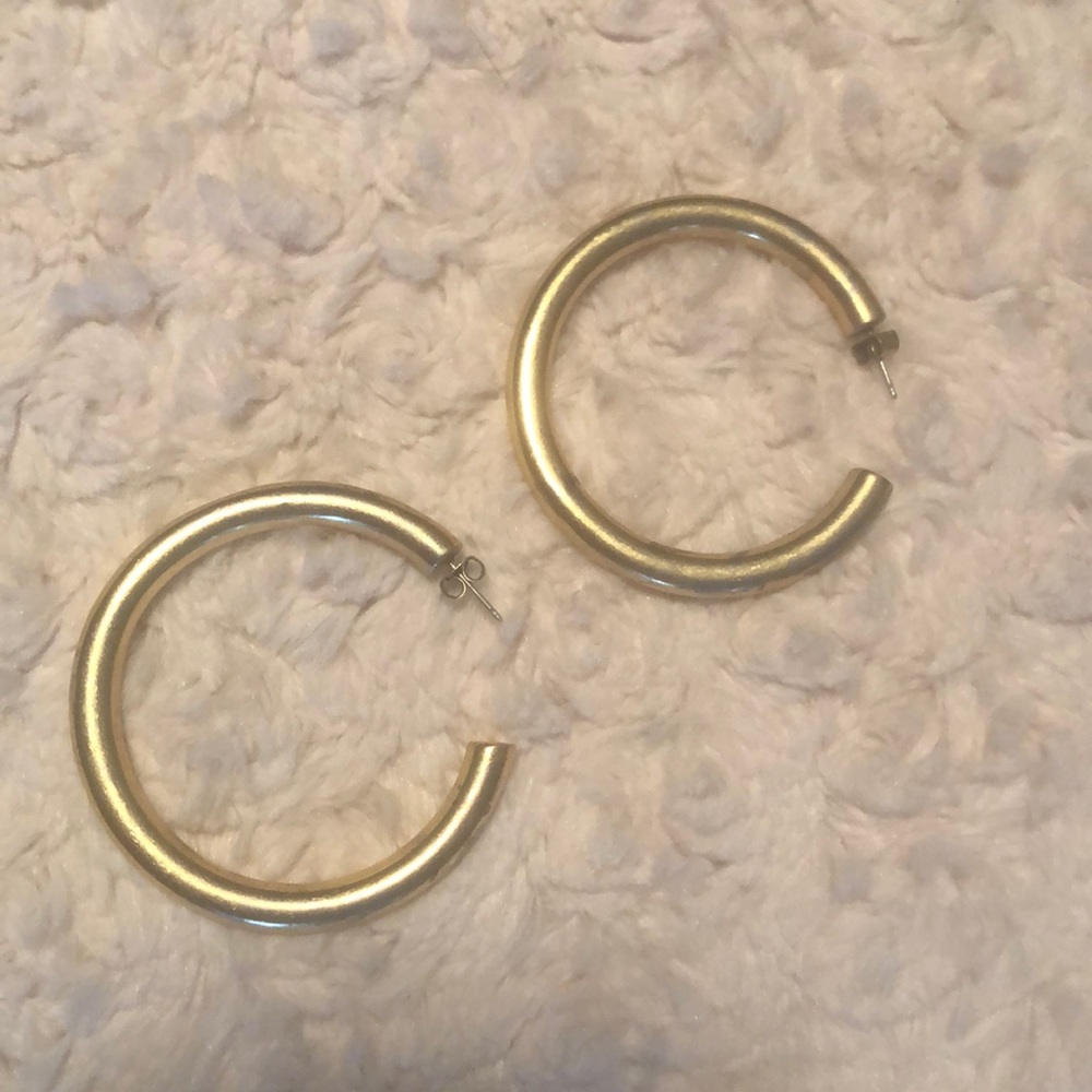 Madewell Chunky Oversized Hoop Earrings